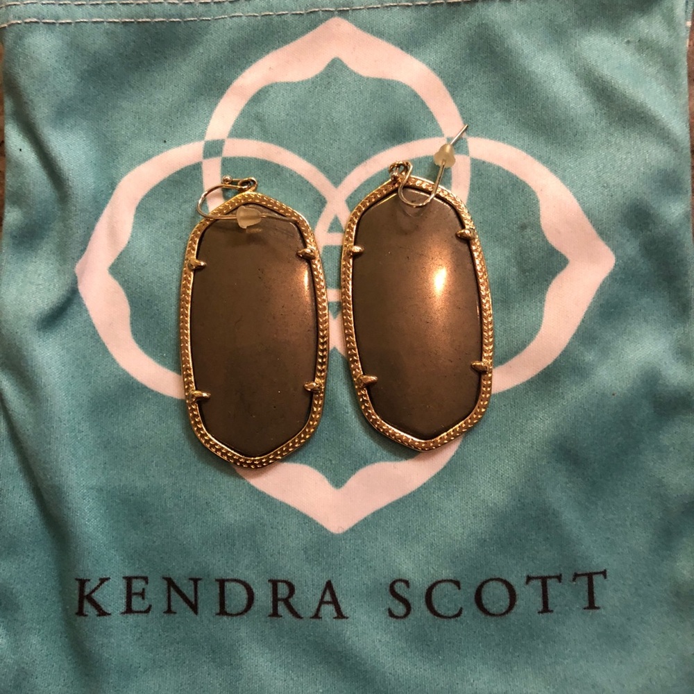 Kendra Scott Pyrite Danielle Earrings